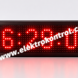 21 cm x 69 cm Saat, Derece, Nem, Yazı Paneli