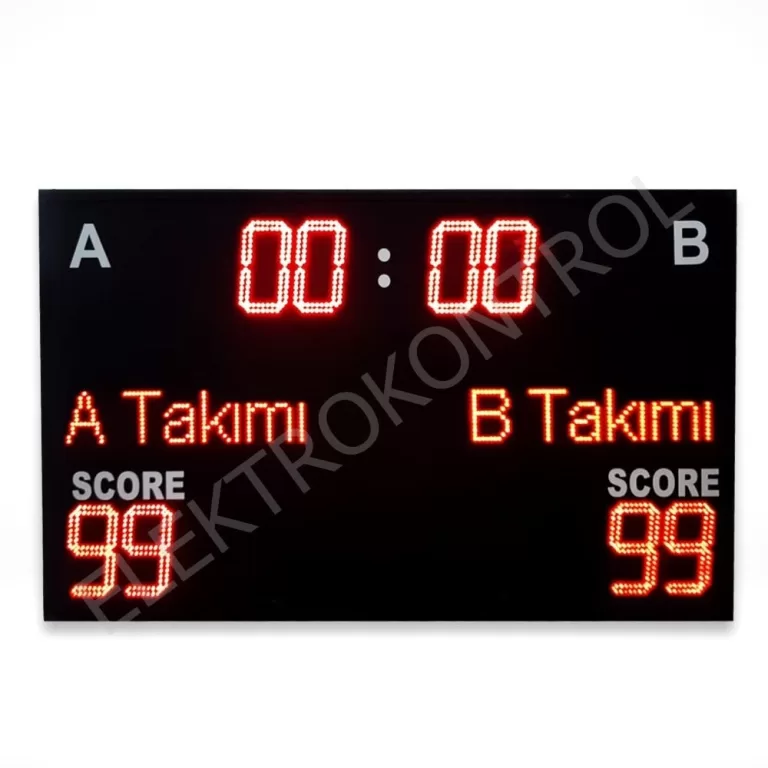 170CM X 100CM TAKIM İSİMLİ FUTBOL/HALISAHA SKORBORDU