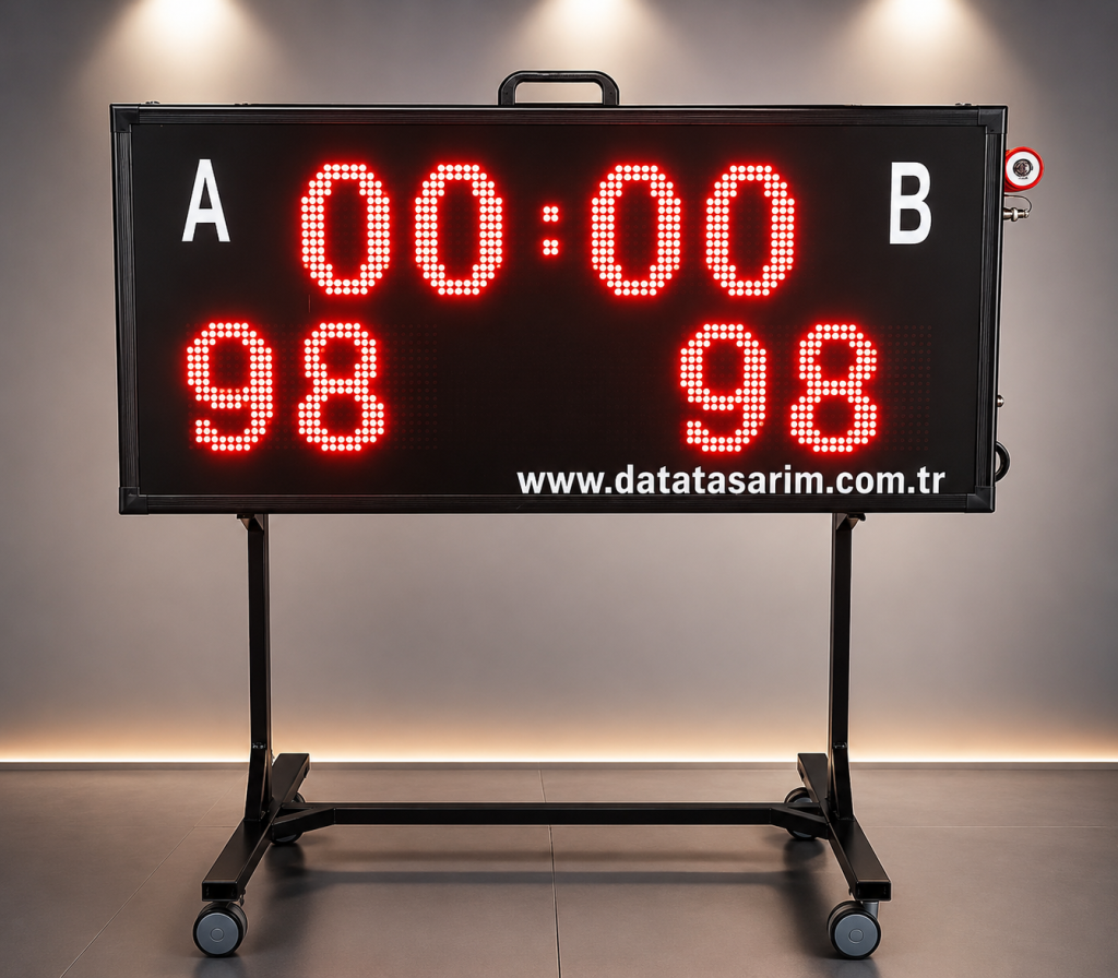 3×3 Basketbol Skorbordu Uyumlu LED Skorbord