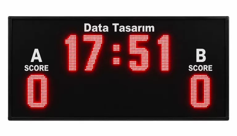 Halı Saha Futbol Skor Zaman Göstergesi