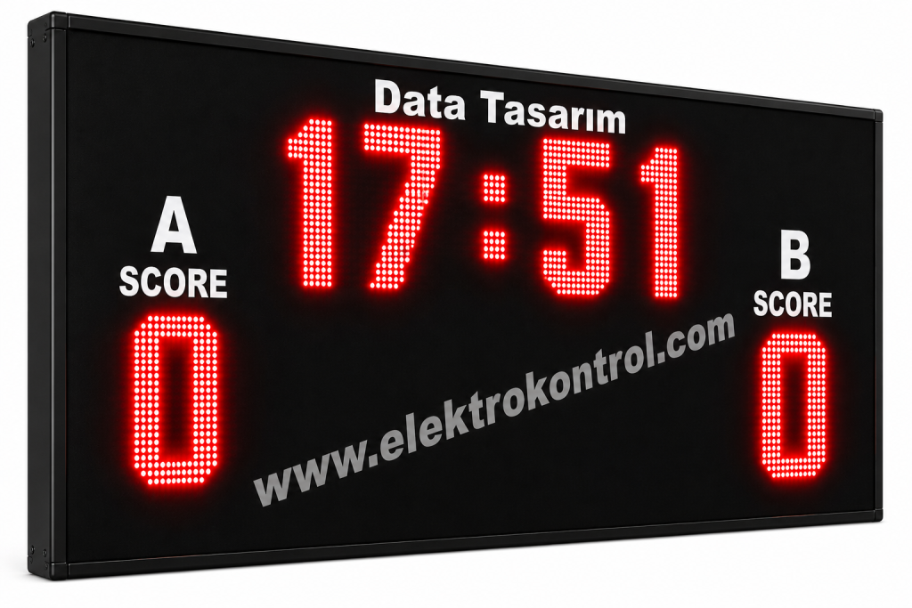 Halı Saha Futbol Skor Zaman Göstergesi