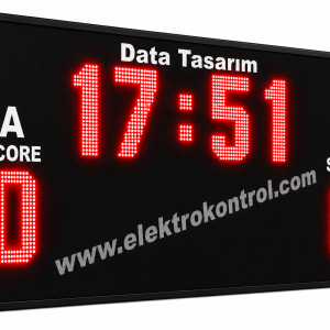 Halı Saha Futbol Skor Zaman Göstergesi