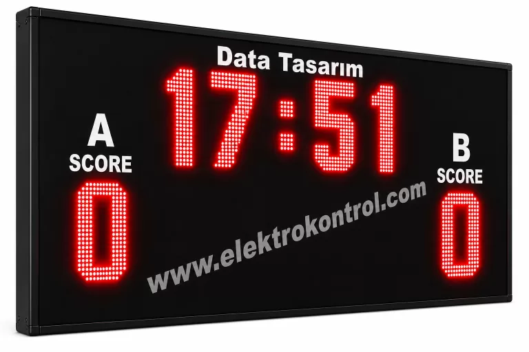 DT5032 halı saha skorbordu Halı Saha Futbol Skor Zaman Göstergesi