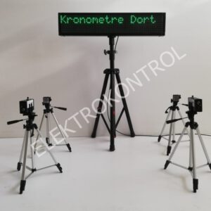 Dörtlü Sıralı Çıkış Kronometre Sistemi