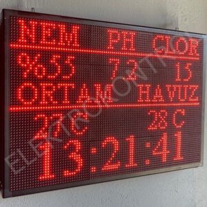 HAVUZ BİLGİLENDİRME PANOSU 101 CM X 69 CM