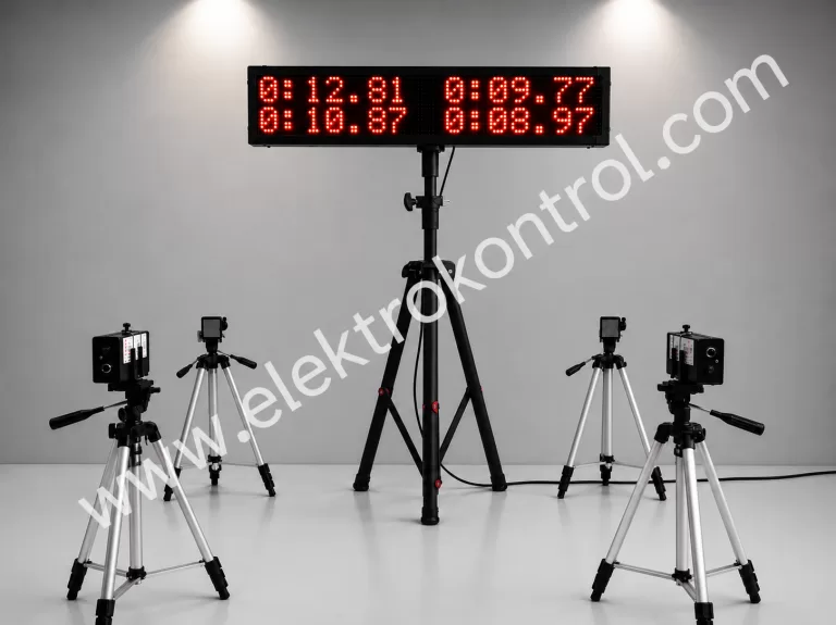 İkili ve Dörtlü Sıralı Çıkış Kronometre Sistemi