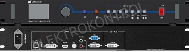 Listen Vision VP1000X video İşlemci