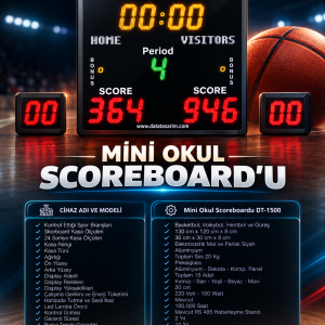 DT-1500 Mini Okul Güreş Skorbord Sistemi