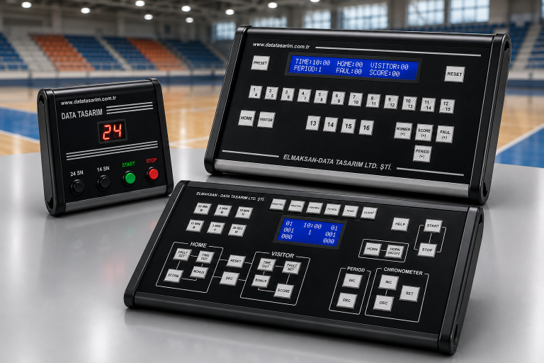 Elektronik Skorbord Kumanda Kontrol Ünitesi