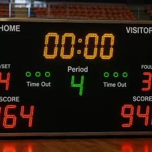 Çok Amaçlı Salon Futsal Elektronik Skorbordu