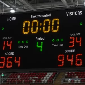 Çok Amaçlı Salon Futsal Elektronik Skorbordu