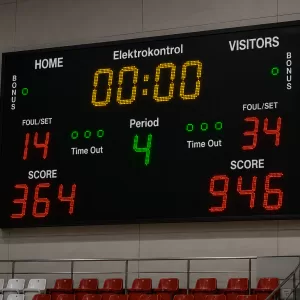 Çok Amaçlı Salon Futsal Elektronik Skorbordu