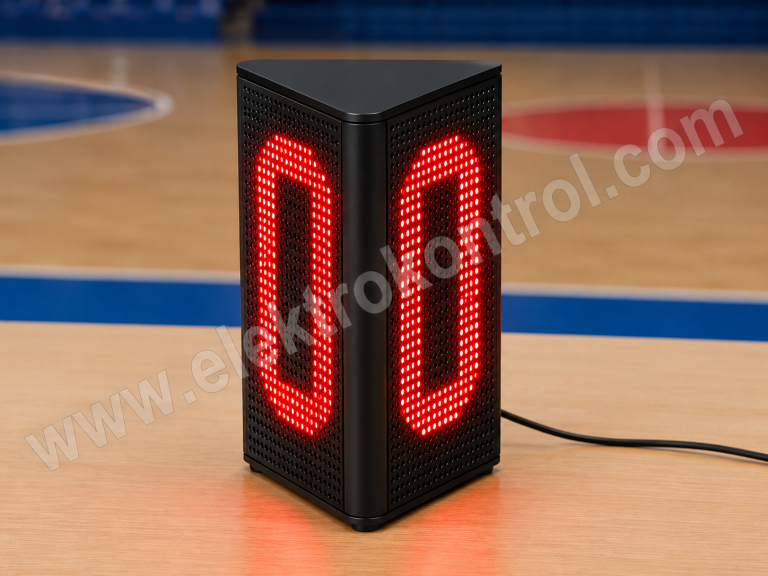 3 Yüzlü Masa Basketbol Faul Göstergesi