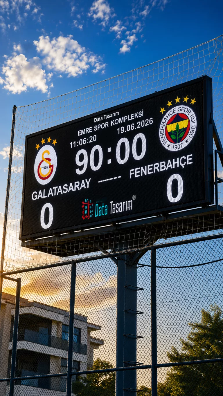 renklifutbol skorbordu led ekran