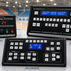 Elektronik Skorbord Kumanda Kontrol Ünitesi